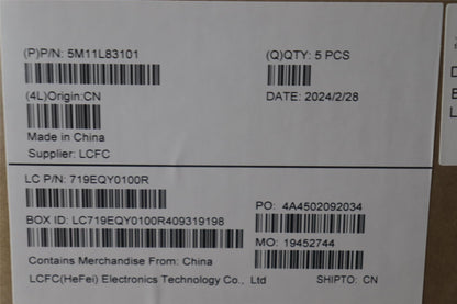 Lenovo MECH_ASM KBDBZL,NORDIC,WL,BK/GY,SRX 5M11L83139