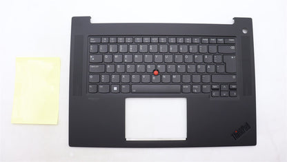 Lenovo ThinkPad P1 Gen 6 Keyboard Palmrest Top Cover Swedish Finnish 5M11L89021