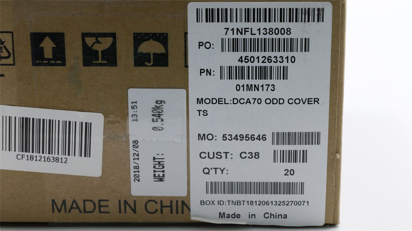 Lenovo MECH_ASM DCA70_ODD BEZEL_TS 01MN173