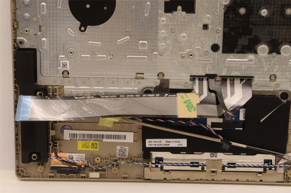 Lenovo Chromebook 14ITL6 Keyboard Palmrest Top Cover US Gold Backlit 5CB1D33526