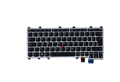 Lenovo ThinkPad X380 Keyboard Spanish Silver Backlit 01HX110