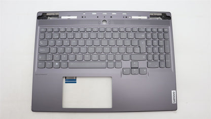 Lenovo Legion S7 16APH8 Keyboard Palmrest Top Cover Portuguese Grey 5CB1L68909