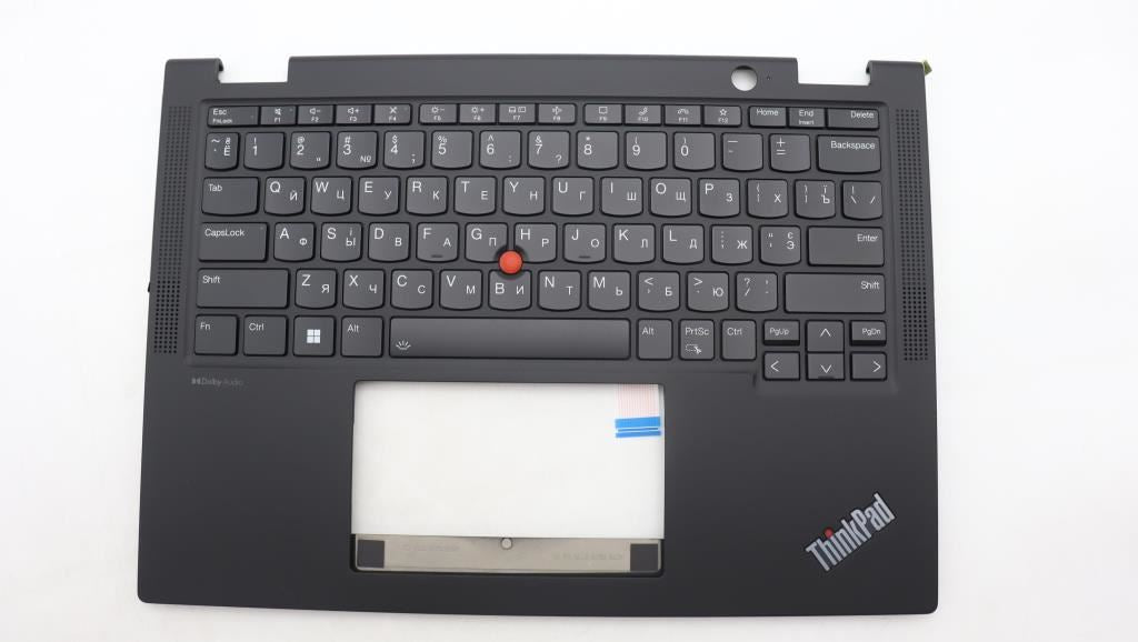 Lenovo ThinkPad X13 Gen 4 Keyboard Palmrest Top Cover Ukrainian Black 5M11L64183