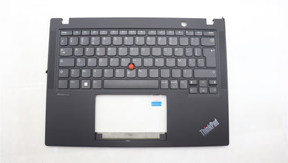 Lenovo ThinkPad X13 Gen 4 Keyboard Palmrest Top Cover French Black 5M11L85690