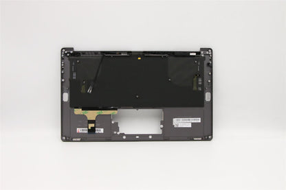 Lenovo S940 14IIL Keyboard Palmrest Top Cover US Iron Grey Backlit 5CB0W43476