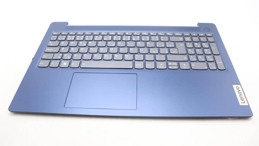 Lenovo IdeaPad 3 15IAN8 Palmrest Cover Touchpad Keyboard Abyss Blue 5CB1K91111