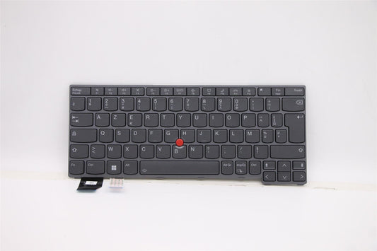 Lenovo ThinkPad X13 2 Keyboard French Grey Backlit 5N21A22004