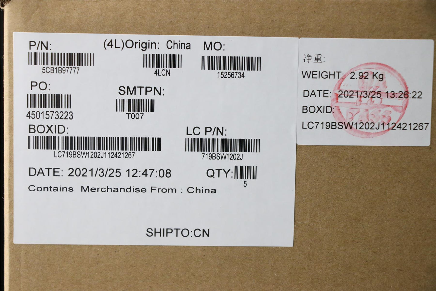 Lenovo Upper Case ASM_HBW L82H7 ABNFPNBLD 5CB1B97777