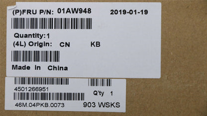 Lenovo KBD,KR,LB,screw,CHY,Backlit Korean Keyboard 01AW948
