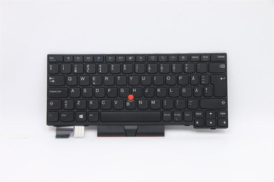 Lenovo ThinkPad L13 2 X13 Keyboard Swedish Finnish Black 5N20V43022