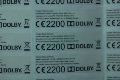 Lenovo A7-30H rating label&*HQ60401671000 CS 5L18C00966