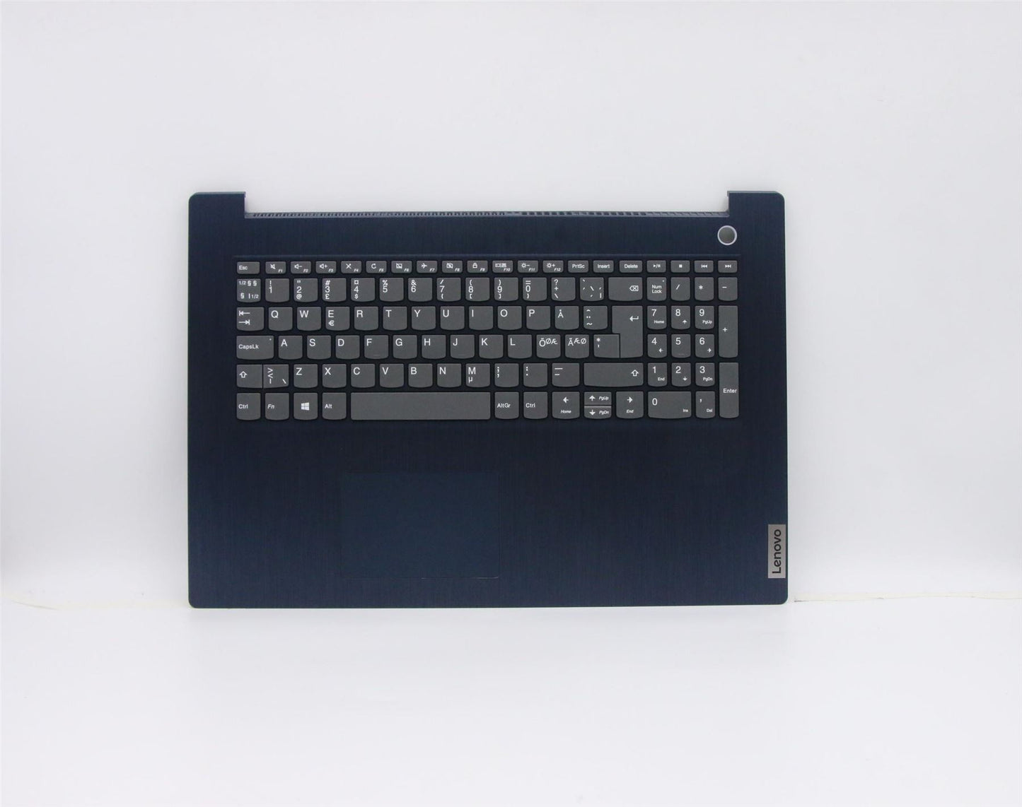 Lenovo IdeaPad 3 17IML05 Palmrest Cover Touchpad Keyboard Nordic 5CB0X56824