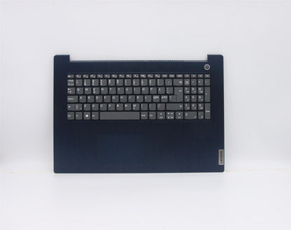Lenovo IdeaPad 3 17IML05 Palmrest Cover Touchpad Keyboard Nordic 5CB0X56824