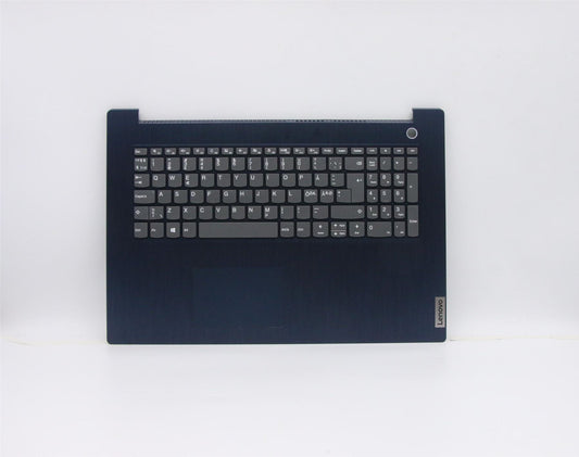 Lenovo IdeaPad 3 17IML05 Palmrest Cover Touchpad Keyboard Nordic 5CB0X56824