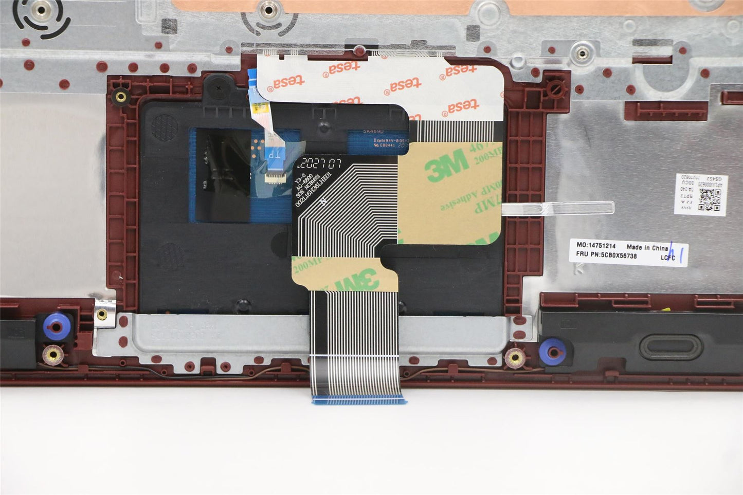 Lenovo Upper Case ASM_TR L81WA FPCRDDIS 5CB0X56738