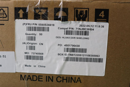 Lenovo SHIELD DIMM SHIELDING C 21DJ 5S60S36618