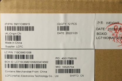 Lenovo MECH_ASM KBD TC BKLT (CHI) BLK 5M11C88915