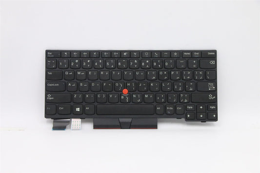 Lenovo ThinkPad L13 2 X13 Keyboard Arabic Black 5N20V43150