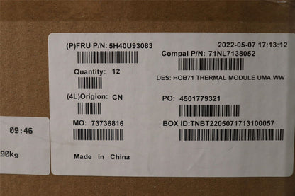 Lenovo HEATSINK A570 I ADL-P i3 UMA TM,Taisol 5H40U93083