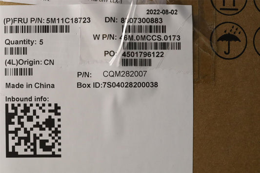 Lenovo ThinkPad X13 Gen 3 X13 Gen 2 Keyboard Palmrest Top Cover Black 5M11C18760