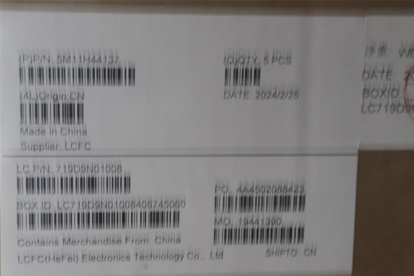 Lenovo ThinkPad X1 10th Gen Palmrest Cover Keyboard Danish Black 5M11H44137