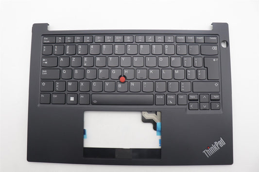 Lenovo ThinkPad E14 Gen 5 s Keyboard Palmrest Top Cover Belgian Black 5M11L59807