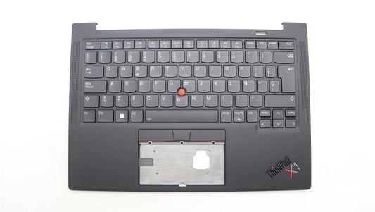 Lenovo ThinkPad X1 11th Gen Palmrest Cover Keyboard Spanish Black 5M11H62842