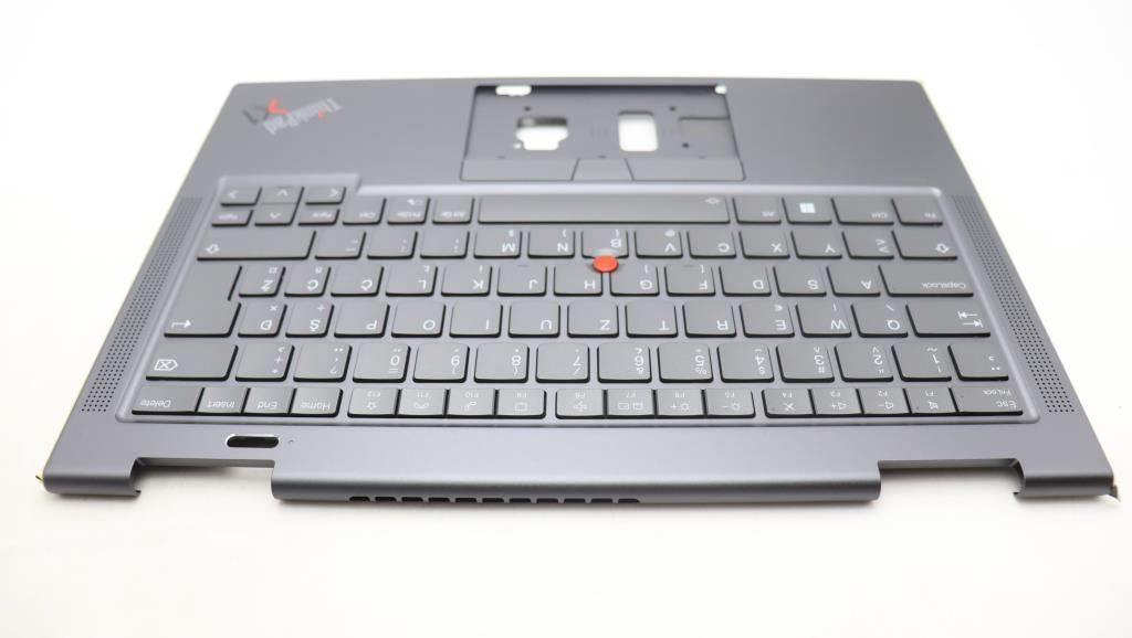 Lenovo ThinkPad X1 8th Gen Keyboard Palmrest Top Cover Slovenian Grey 5M11H62323