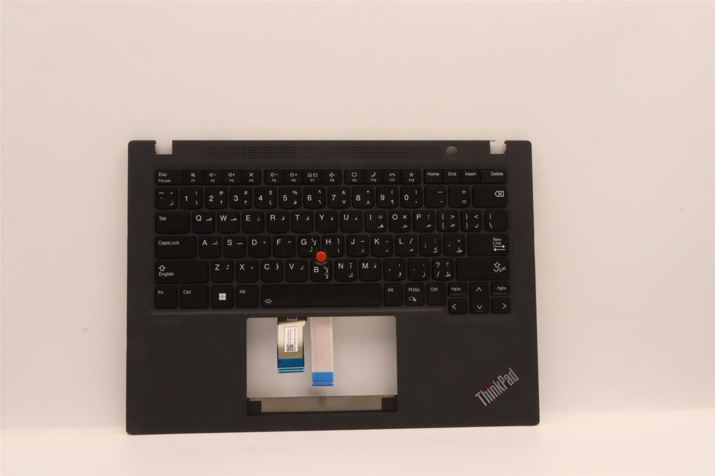 Lenovo ThinkPad T14s Gen 3 Keyboard Palmrest Top Cover Arabic Black 5M11G27127