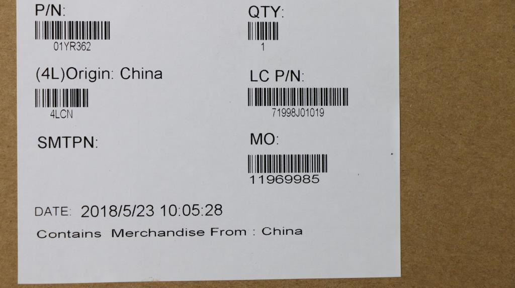 Lenovo ThinkPad T480 Motherboard Mainboard 01YU885