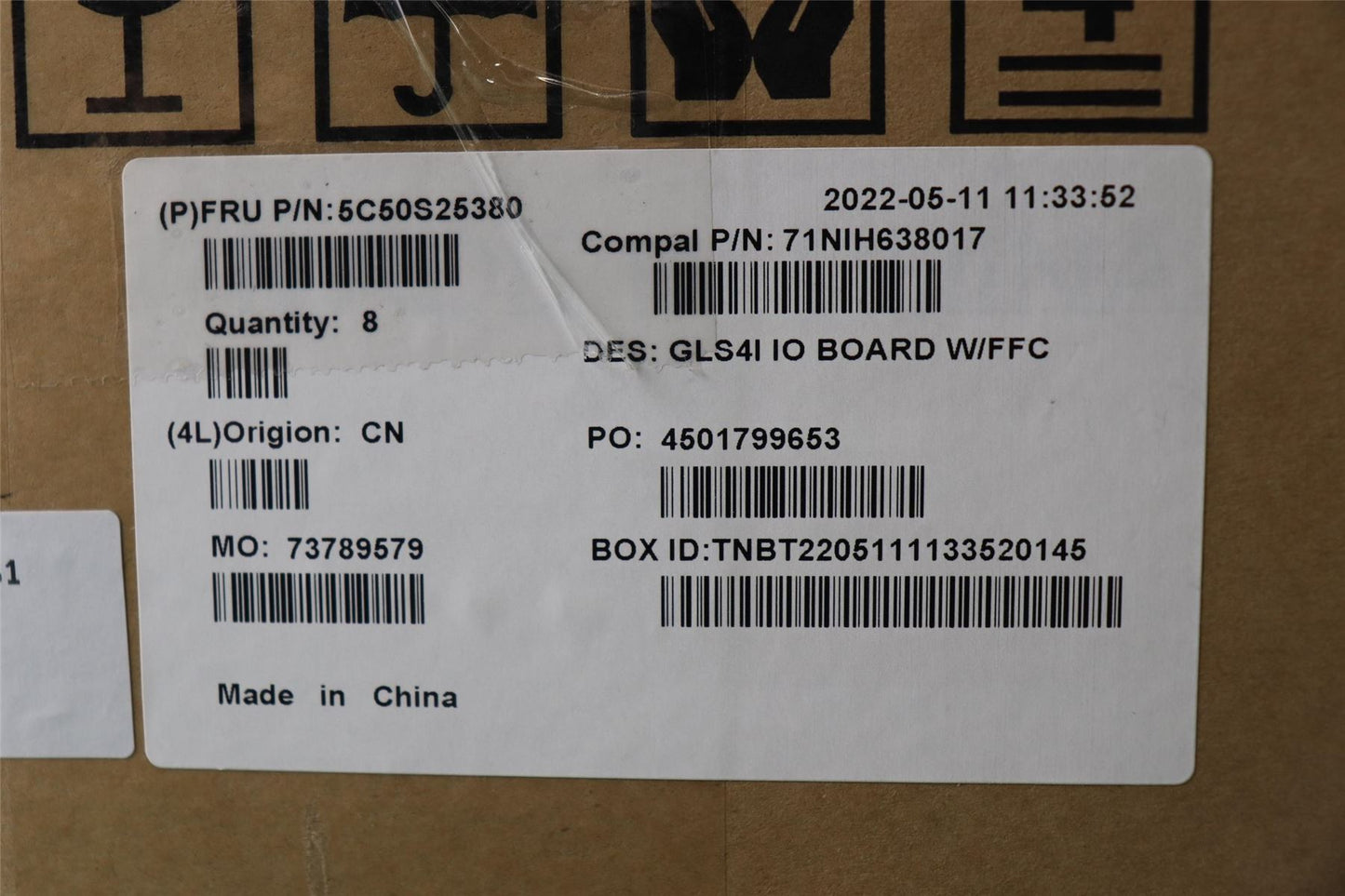 Lenovo IdeaPad 5 14IAL7 USB-A SD Card Reader Board 5C50S25380