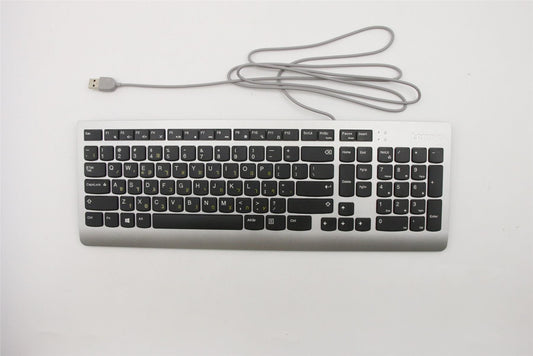 Genuine Lenovo IdeaCentre 520-22IKL 520-22IK Keyboard Hebrew Silver 00XH961