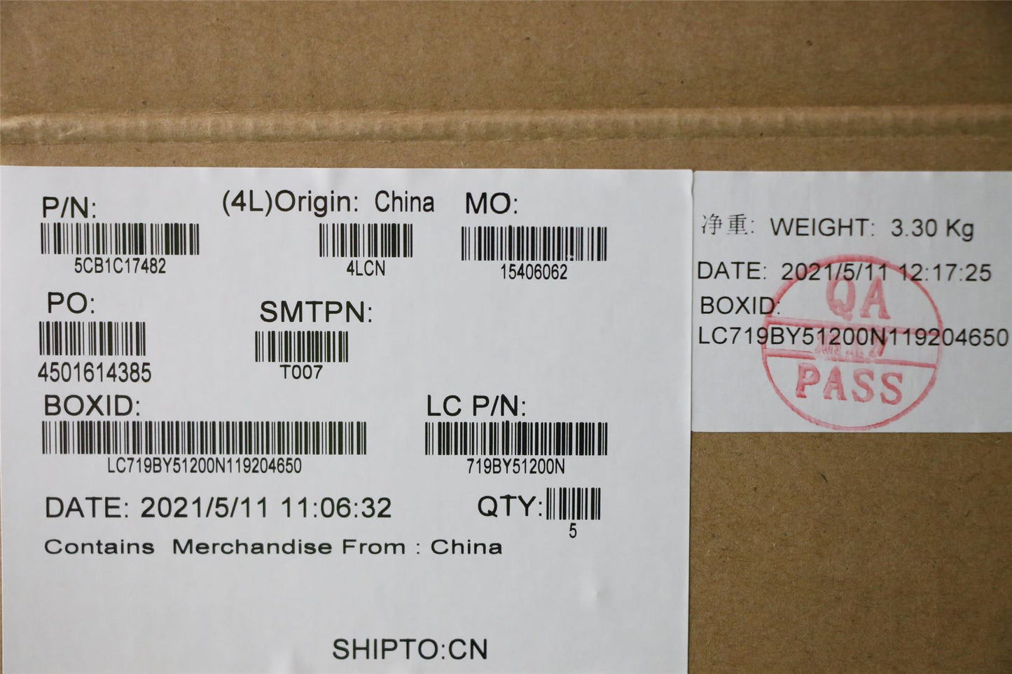 Lenovo Upper Case ASM_LA SPA L82NA IG 5CB1C17482