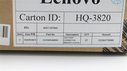 Lenovo 5B40R54678 BRACKET BATTERY CONNETOR BRACKT H 81H3