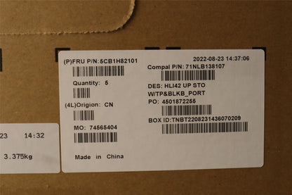 Lenovo IdeaPad 5 14IAP7 5 14ARH7 Palmrest Cover Touchpad Keyboard 5CB1H82101