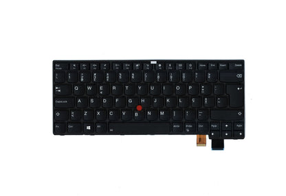 Lenovo ThinkPad T470s 13 2 Clavier Portugais Noir Rétroéclairé 01EN704