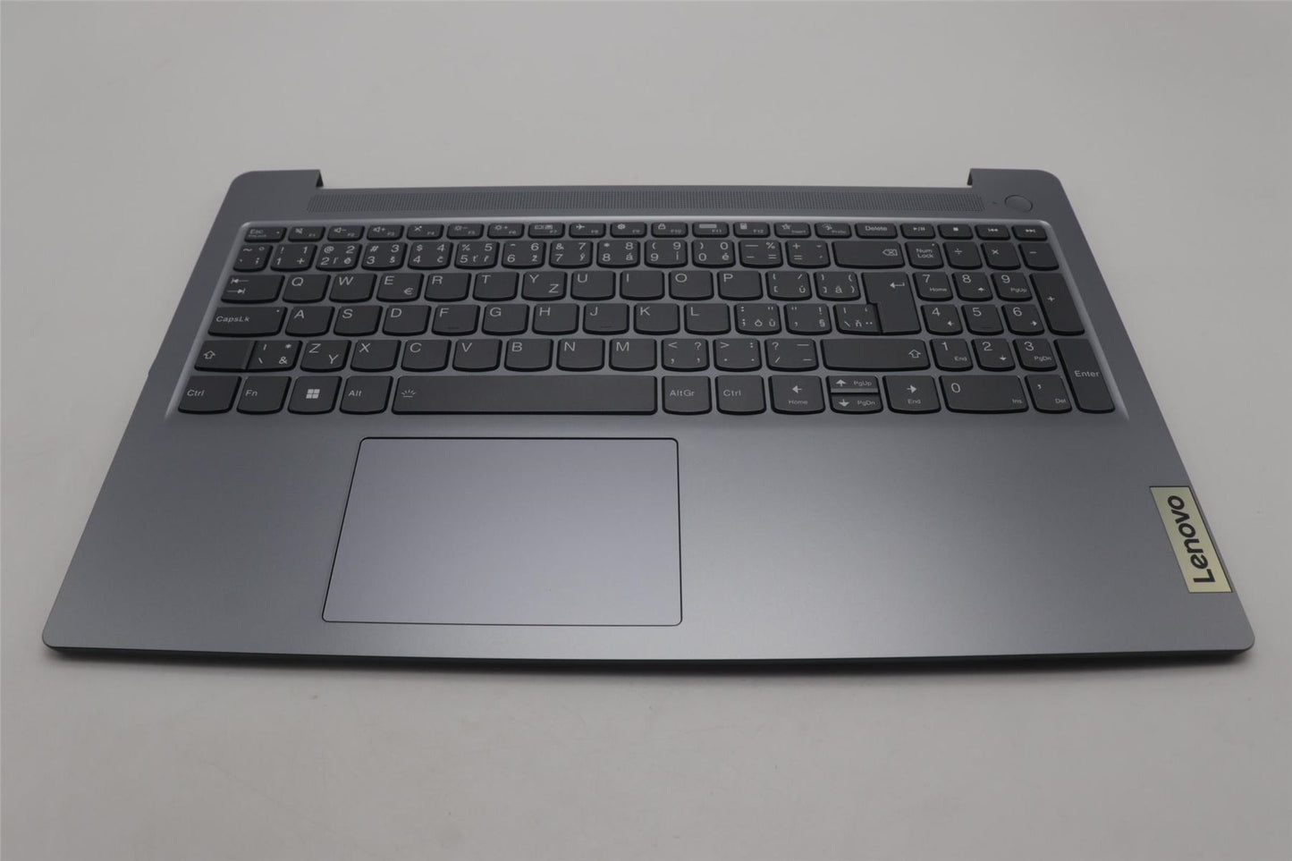 Lenovo IdeaPad 3 15IRH8 Palmrest Cover Touchpad Keyboard Arctic Grey 5CB1M46880