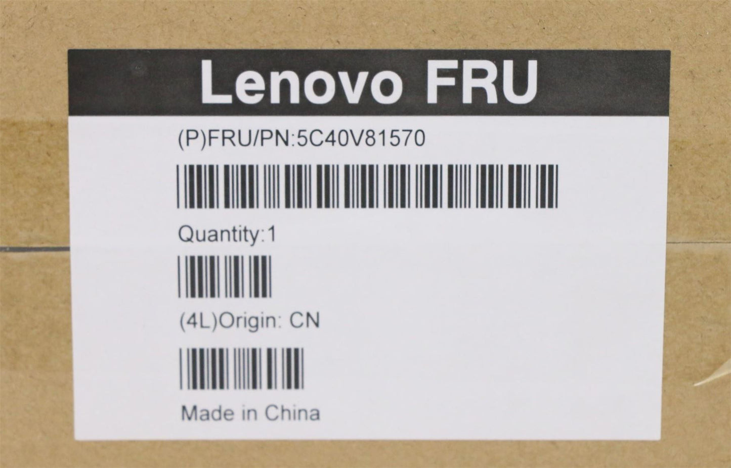 Lenovo CONNECTOR BOX TYPE-C CONNECTOR 5C40V81570