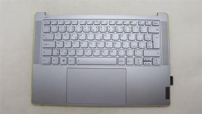 Lenovo Yoga 7 14APU8 Palmrest Cover Touchpad Keyboard Mineral Grey 5CB1L80530