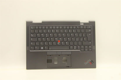 Lenovo ThinkPad X1 6th Gen Keyboard Palmrest Top Cover Italian 5M11C40968