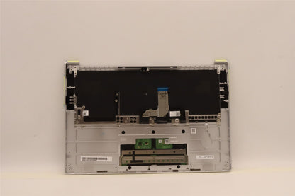 Lenovo Yoga 7 14IAH7 Palmrest Cover Touchpad Keyboard Italian Silver 5CB1J30311