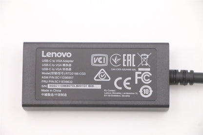 Lenovo ThinkPad L13 4 L13 Gen 4 L14 Gen 4 USB-C to VGA Adapter 01FJ112