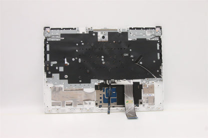 Lenovo 5 16ITH6 Palmrest Cover Touchpad Keyboard German Silver 5CB1D10513