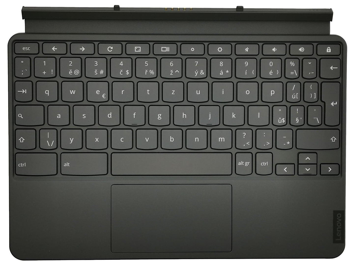 Lenovo Duet Duet Chromebook (CT-X636F) Keyboard Czech Grey SO28D12531