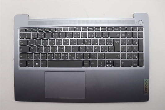 Lenovo IdeaPad 3 15IAN8 Palmrest Cover Touchpad Keyboard Artic Grey 5CB1K95001