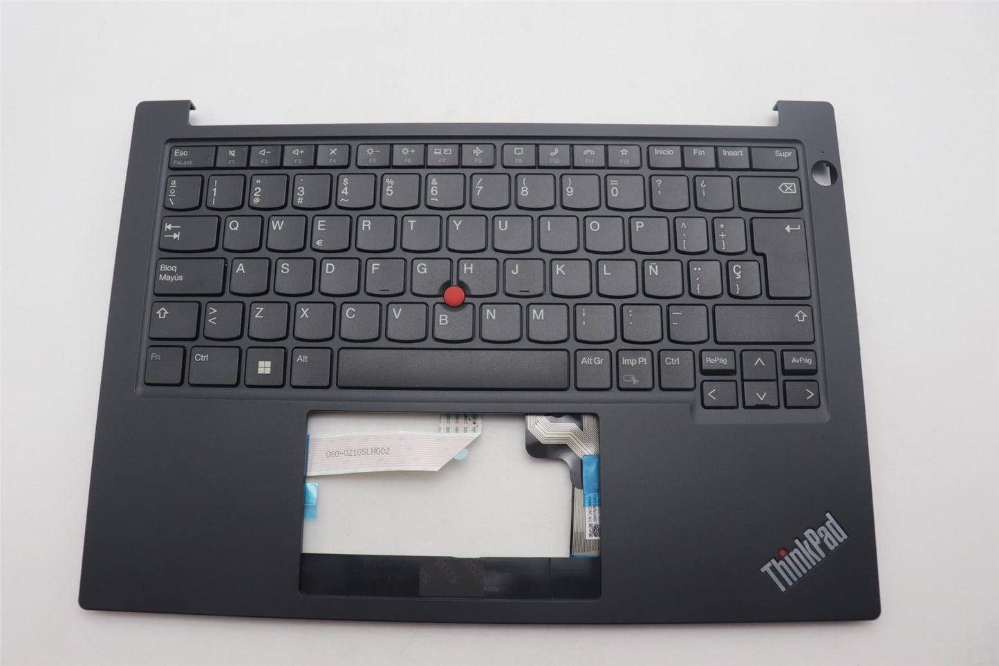 Lenovo ThinkPad E14 Gen 5 Keyboard Palmrest Top Cover Spanish Black 5M11L92251