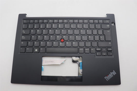 Lenovo ThinkPad E14 Gen 5 Keyboard Palmrest Top Cover Spanish Black 5M11L92251