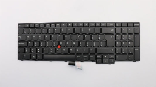 Genuine Lenovo ThinkPad E570 E575 Keyboard Czech Black 01AX144 01AX184 01AX224