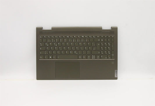 Lenovo IdeaPad 7 15ITL5 Palmrest Cover Touchpad Keyboard German 5CB1A22436