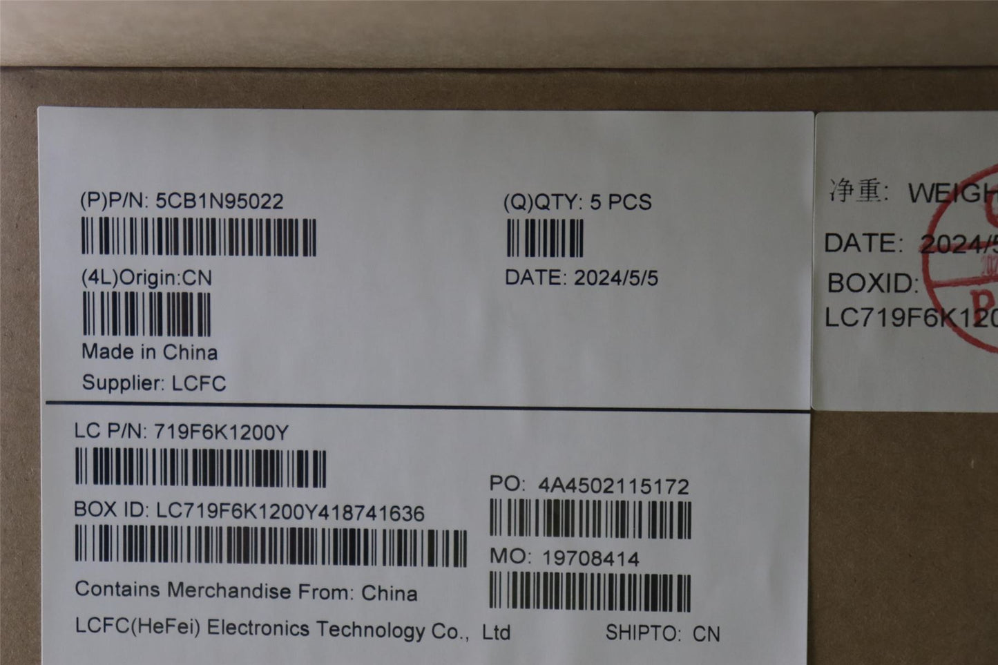 Lenovo Upper Case ASM_SPA L 83D5AG DIS 5CB1N95022
